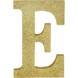 Gold Glitter Alphabet Sign Thermocol For Birthday and Event Decoration