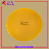 Medium Size Golden Metal Round Cake Stand For Party Celebration and Decoration