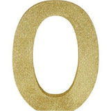 Gold Glitter Alphabet Sign Thermocol For Birthday and Event Decoration