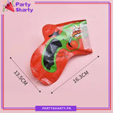 New Design Party balloon Pop Handheld Push Exploding Glitter Confetti Cannon Party Popper Pistol Gun shape balloon