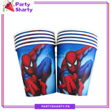 Spiderman Theme Party Disposable Paper Cups for Spider Man Theme Party and Decoration