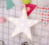 Star Shaped LED Lamp For Birthday, Party, Baby Shower and Room Decoration