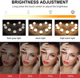 Vanity Mirror Light -LED Bulbs for Makeup Mirror Stand (10 Bulbs)-Best For Decoration-Beauty Bright Vanity Lights